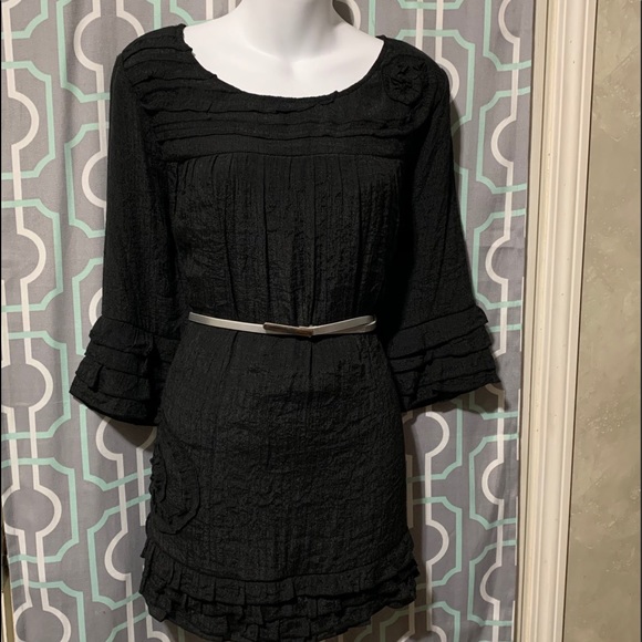 Shimmer black tunic - Picture 1 of 7